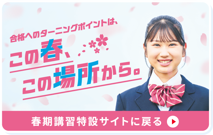 NSG教育研究会　春期講習　特設サイトに戻る